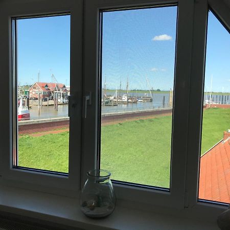 Vier Sterne Am Hafen, Ditzum Bagian luar foto