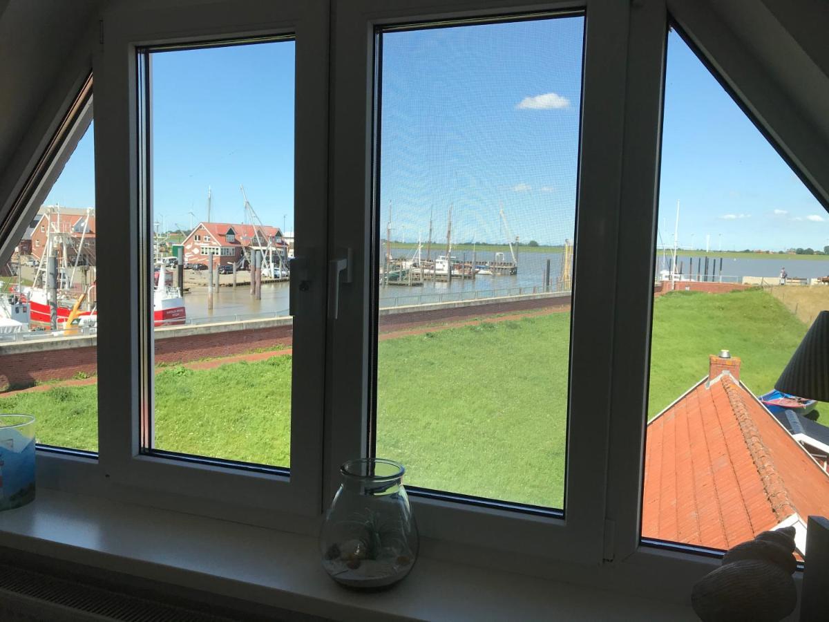 Vier Sterne Am Hafen, Ditzum Bagian luar foto