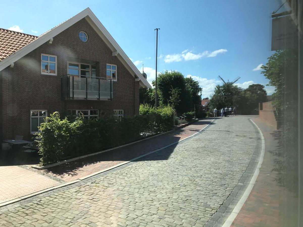 Vier Sterne Am Hafen, Ditzum Bagian luar foto